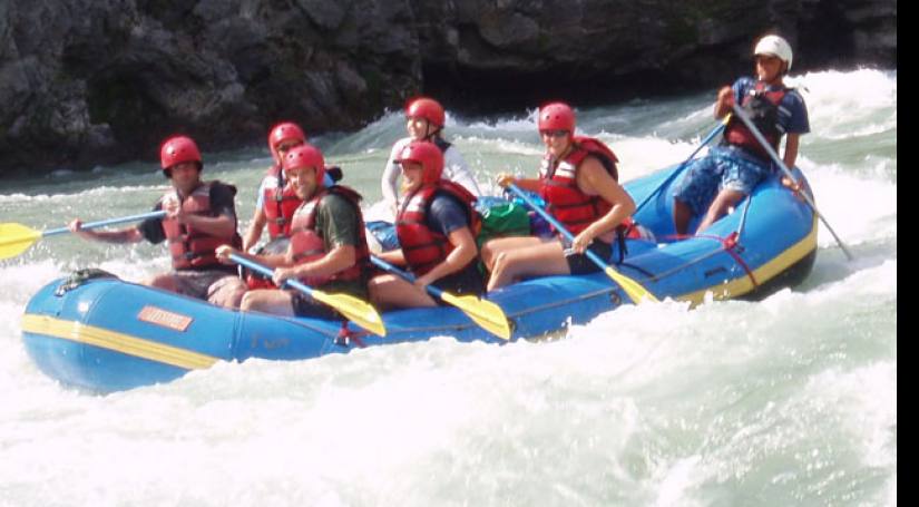 Rafting in Nepal Trishuli River