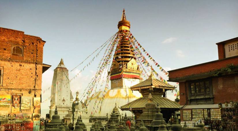 Boudhanath and Soyambhunath