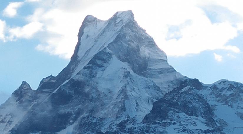 Mt. Fishtail View from View Point