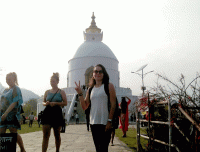 World Peace Pagoda.