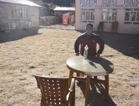 Breakfast at Langtang Village