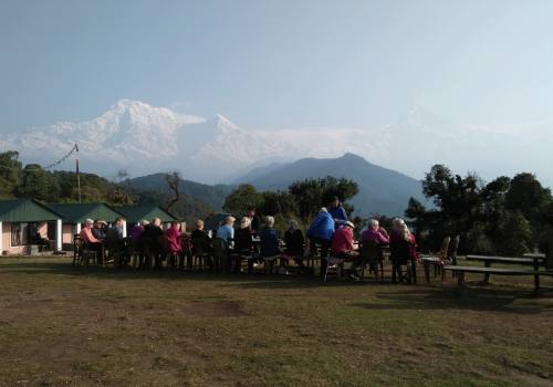 View from Australian Camp