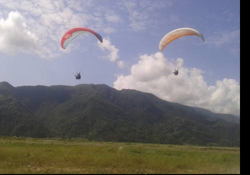 Paragliding in Pokhara